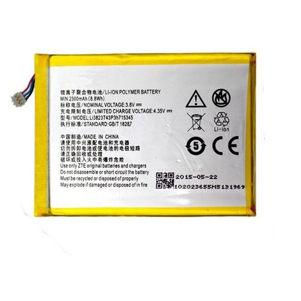 Batería para ZTE S2003/2/zte-S2003-2-zte-LI3823T43P3H715345